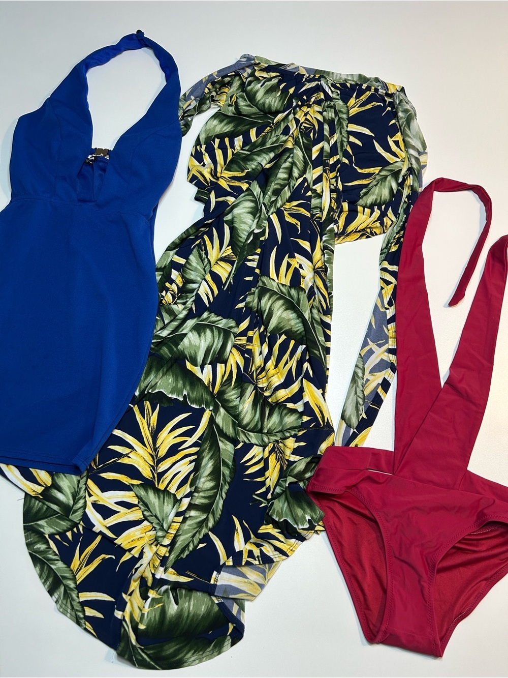 Fashion Nova 3pc Summer Vacation Dress & Swimwear Bundle Pack Size Small